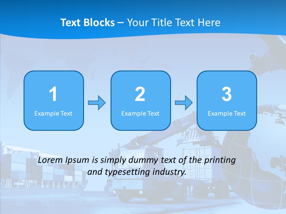 White Holding Hands Elder PowerPoint Template