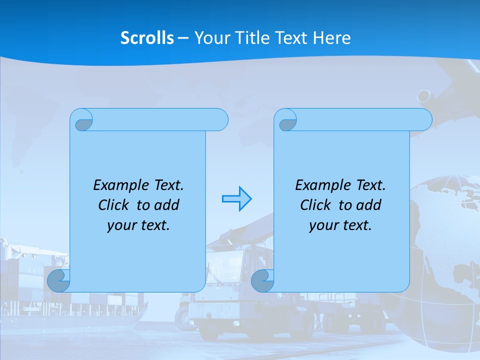 White Holding Hands Elder PowerPoint Template