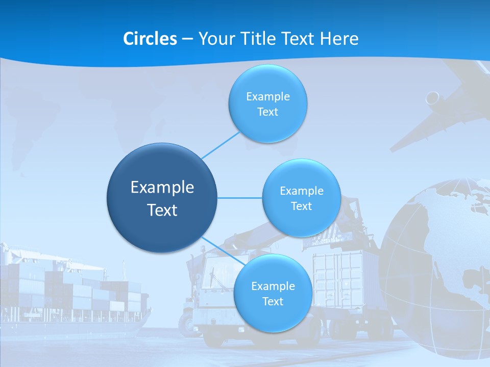 White Holding Hands Elder PowerPoint Template