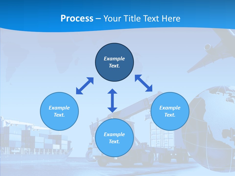 White Holding Hands Elder PowerPoint Template