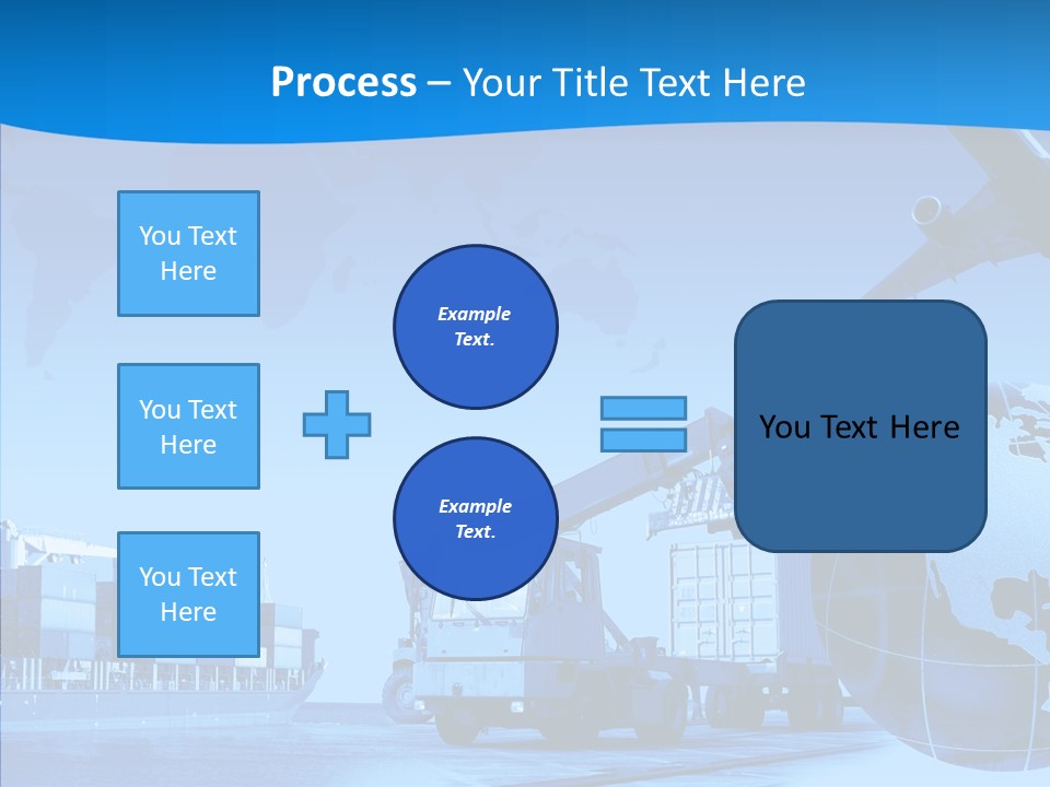 White Holding Hands Elder PowerPoint Template