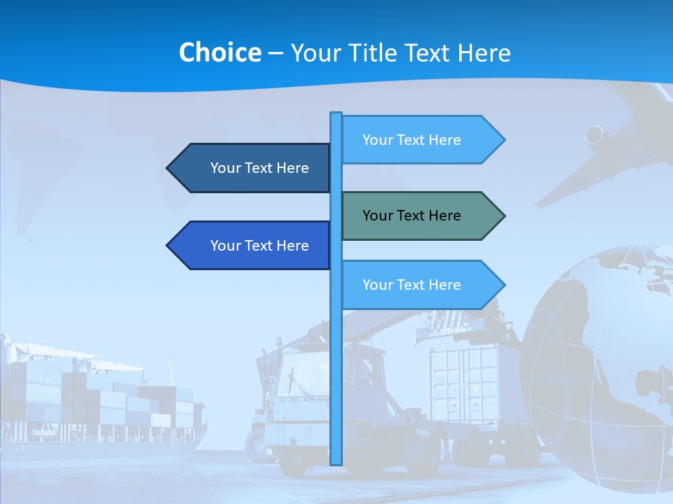 White Holding Hands Elder PowerPoint Template