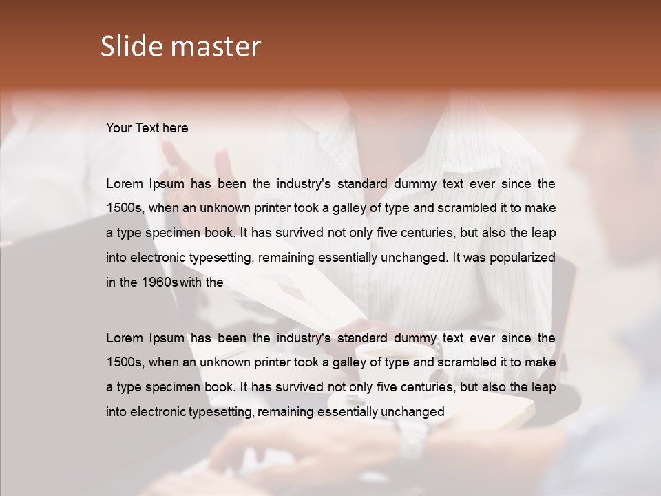 Female Old Women PowerPoint Template