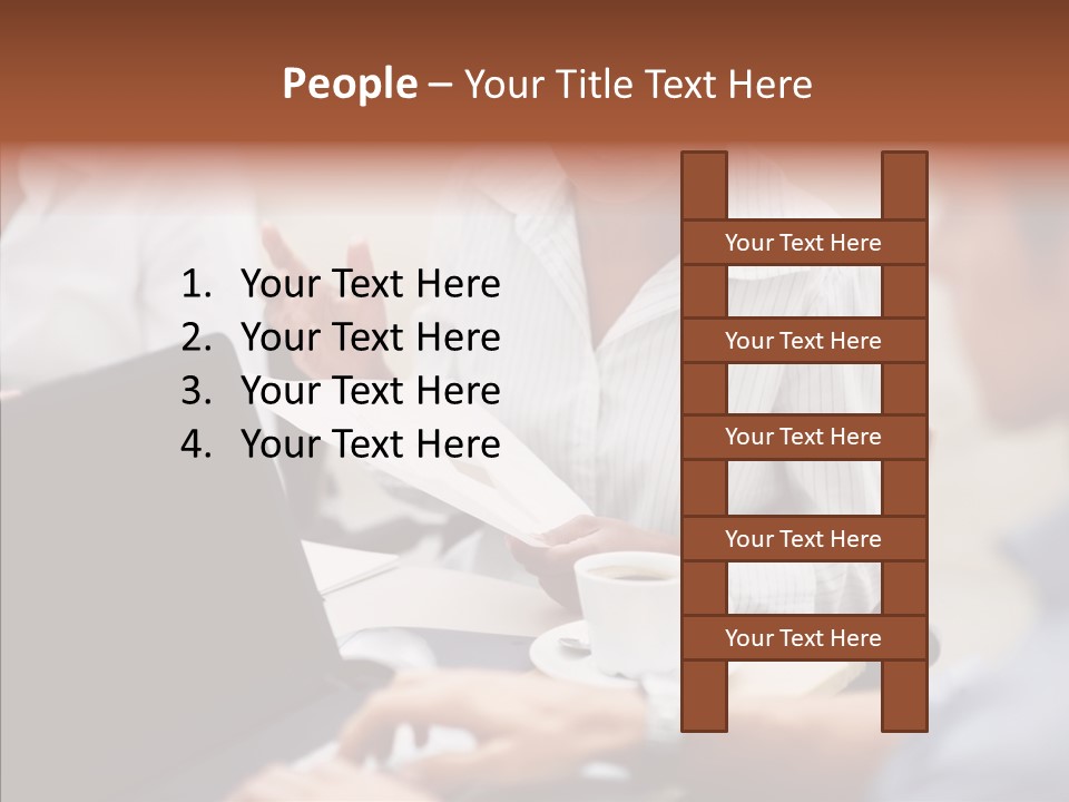 Female Old Women PowerPoint Template