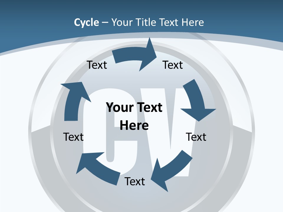 Elderly Hand  PowerPoint Template