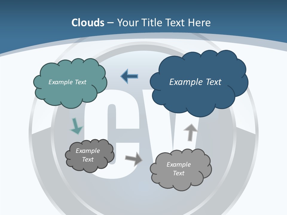 Elderly Hand  PowerPoint Template