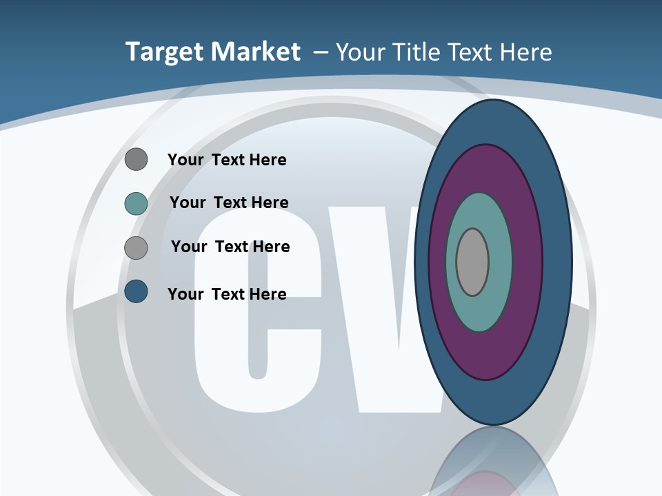 Elderly Hand  PowerPoint Template