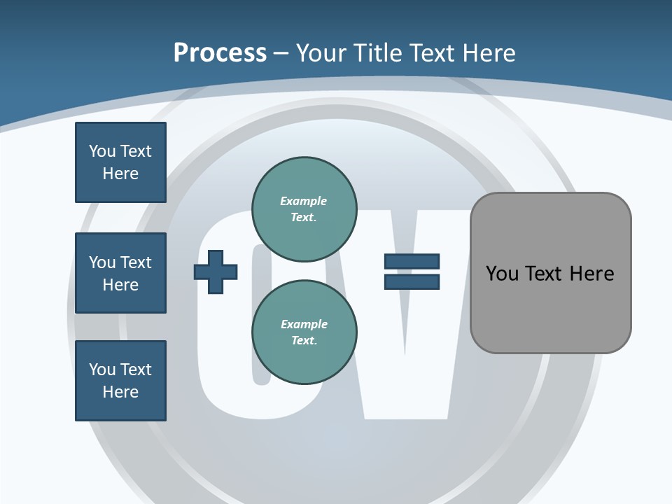Elderly Hand  PowerPoint Template