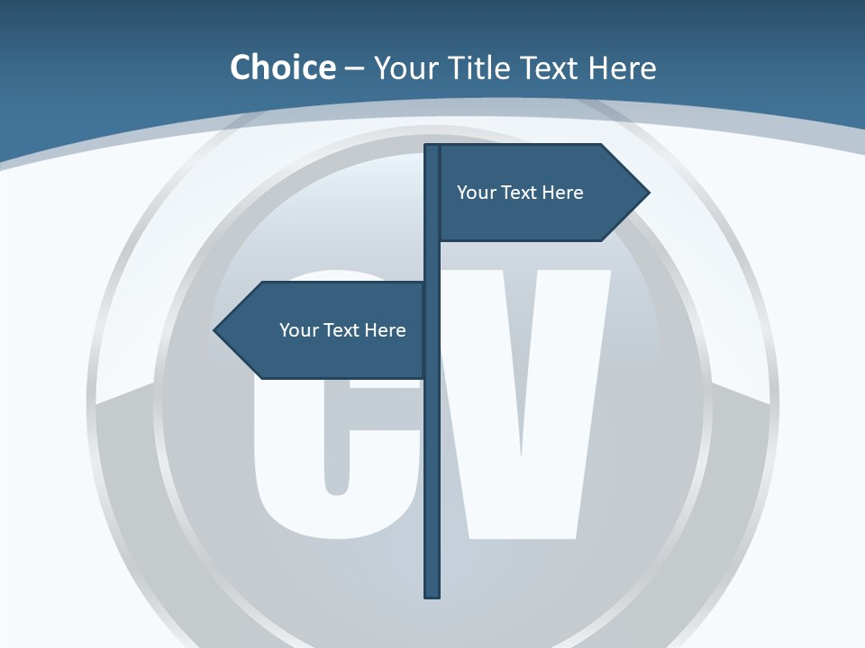 Elderly Hand  PowerPoint Template