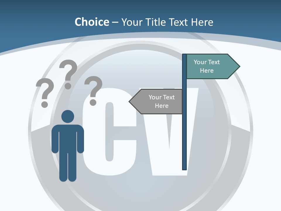 Elderly Hand  PowerPoint Template