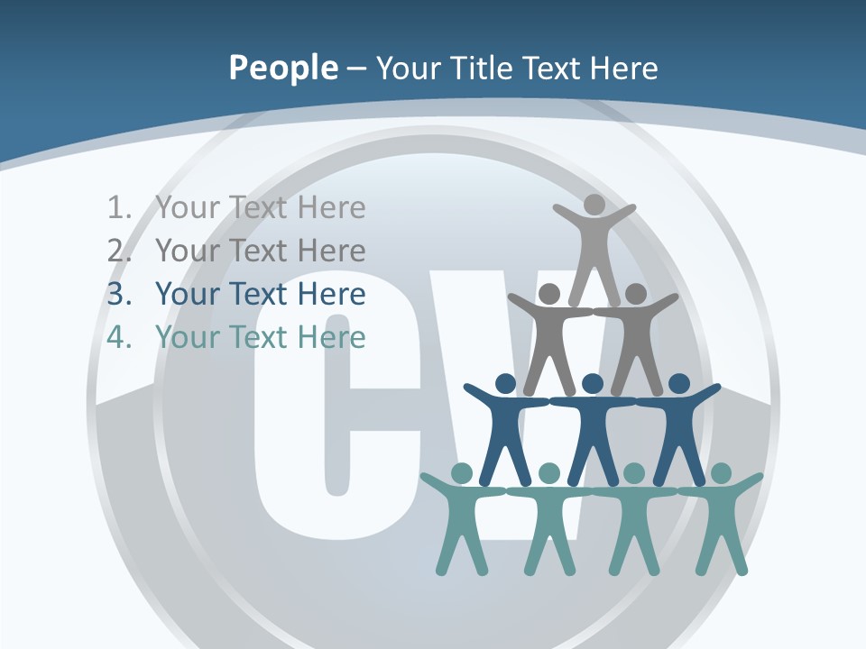 Elderly Hand  PowerPoint Template