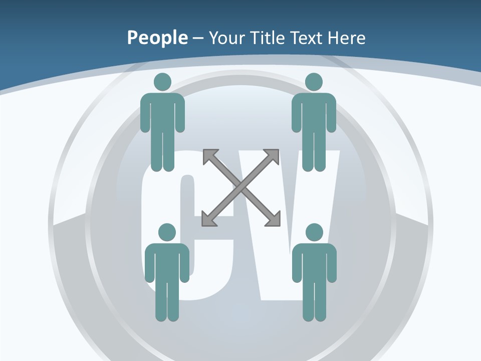 Elderly Hand  PowerPoint Template