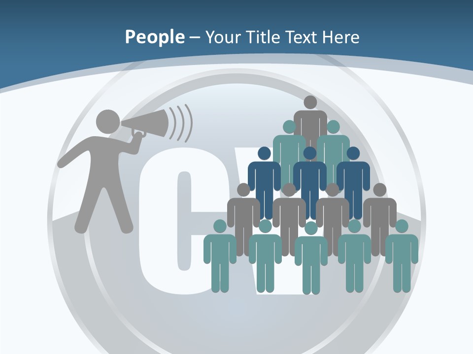 Elderly Hand  PowerPoint Template