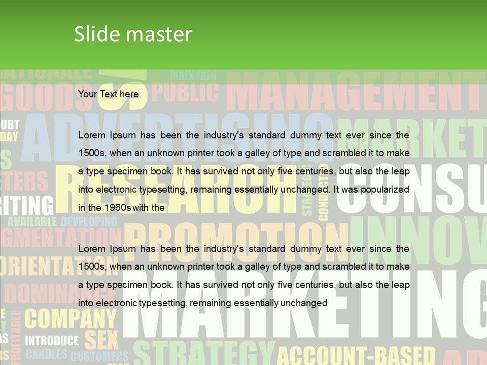 Assistance Young Closeup PowerPoint Template