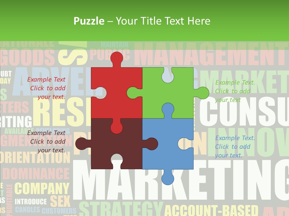 Assistance Young Closeup PowerPoint Template