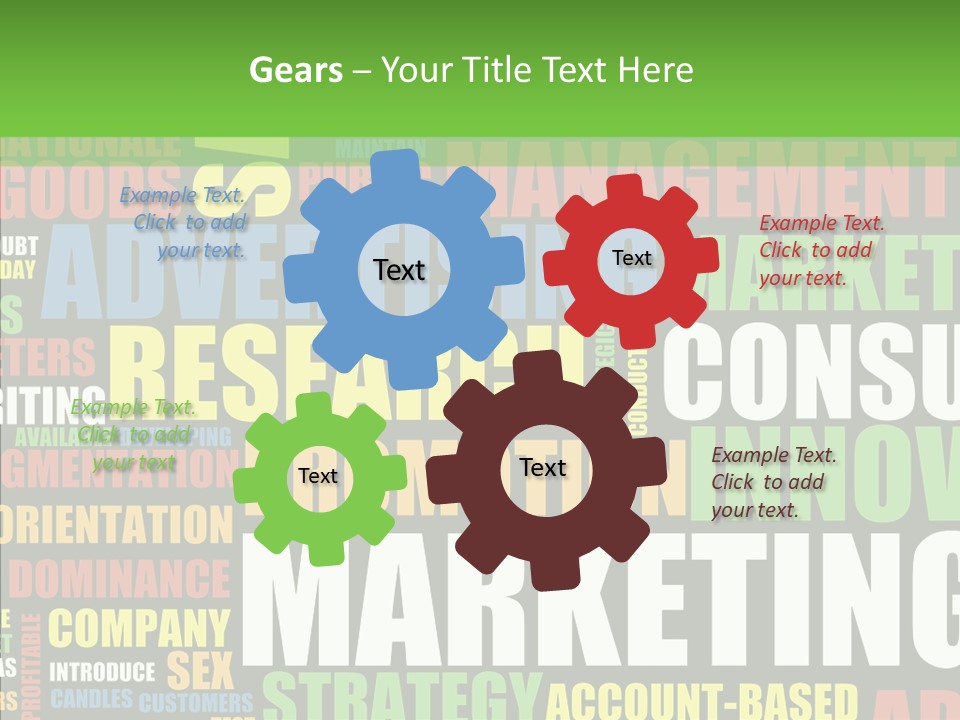 Assistance Young Closeup PowerPoint Template