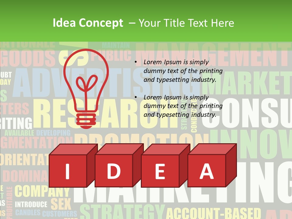 Assistance Young Closeup PowerPoint Template