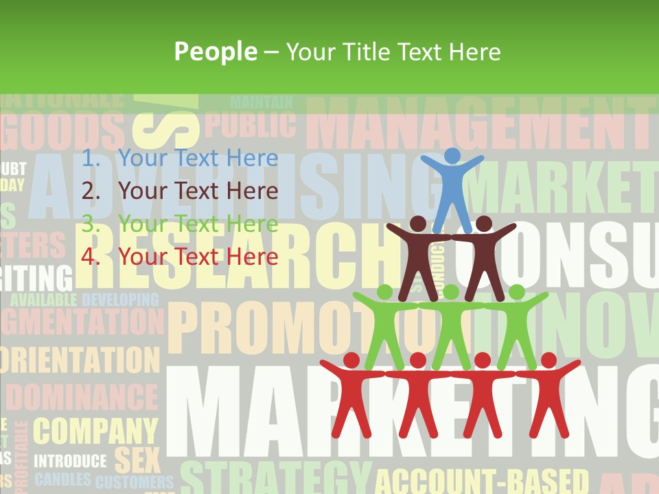 Assistance Young Closeup PowerPoint Template