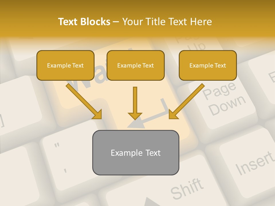Helping Hand Elderly Holding Hands PowerPoint Template