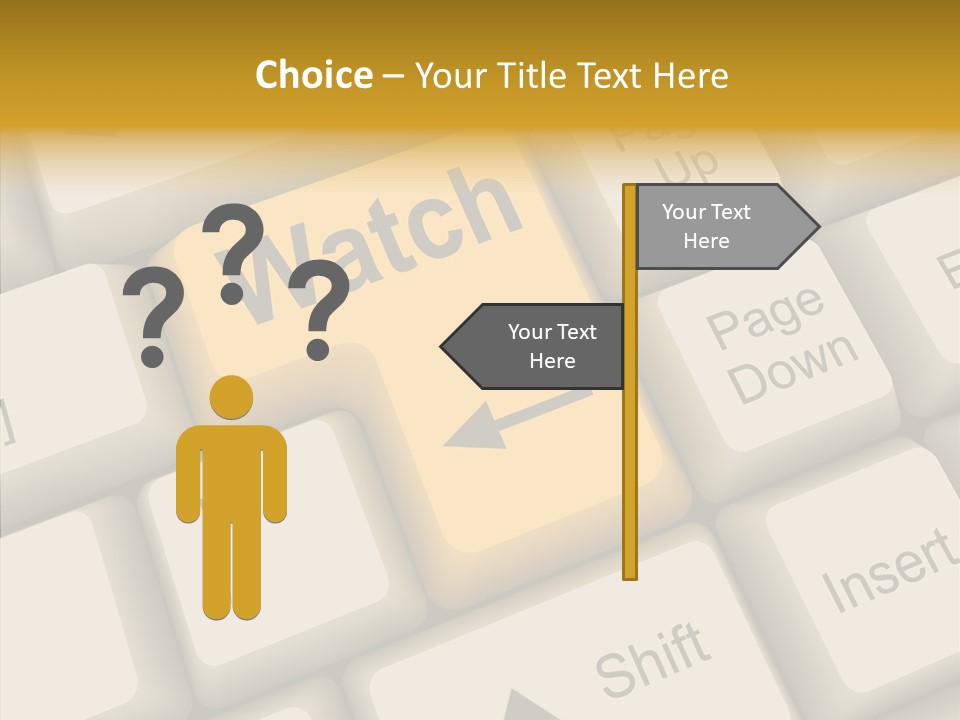 Helping Hand Elderly Holding Hands PowerPoint Template