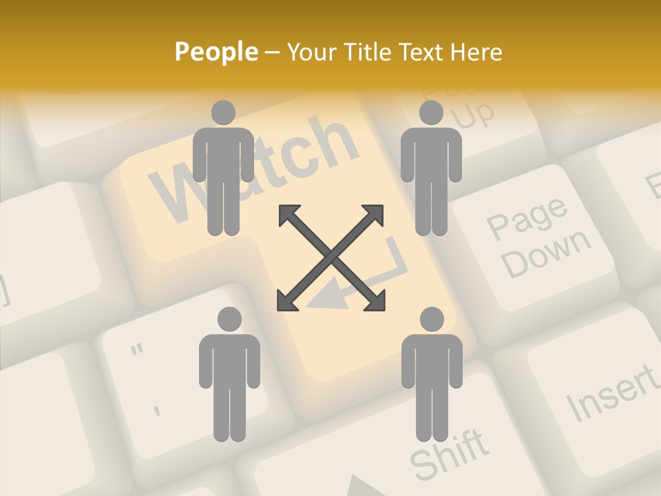 Helping Hand Elderly Holding Hands PowerPoint Template