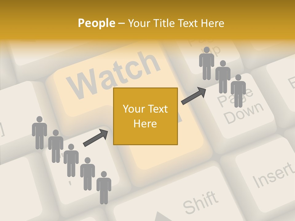 Helping Hand Elderly Holding Hands PowerPoint Template