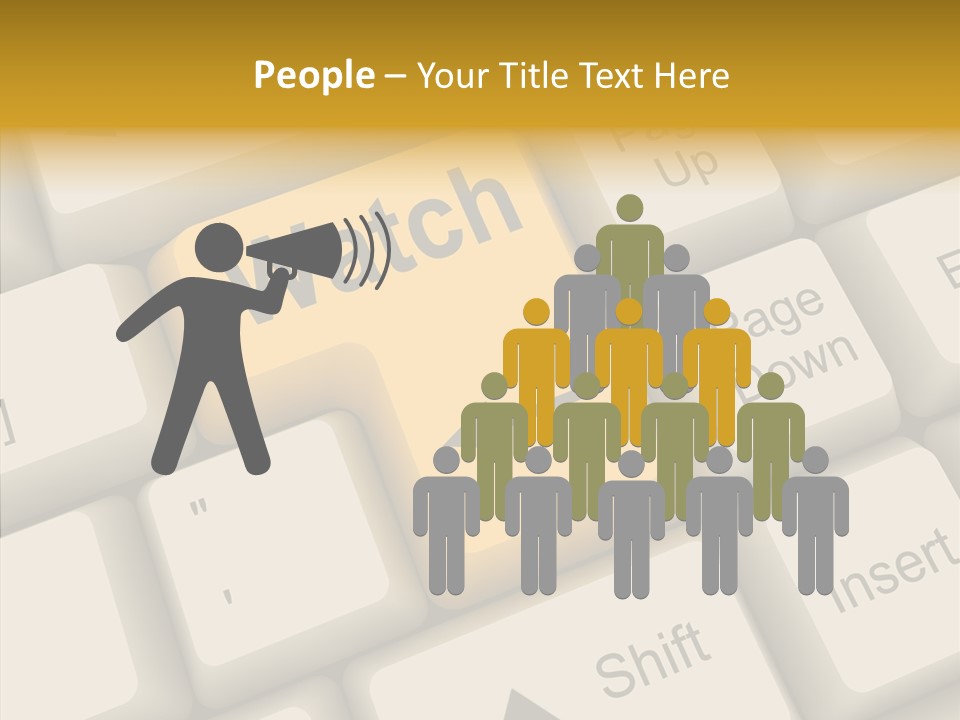 Helping Hand Elderly Holding Hands PowerPoint Template