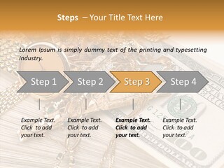 Elderly Grandmother Close Up PowerPoint Template