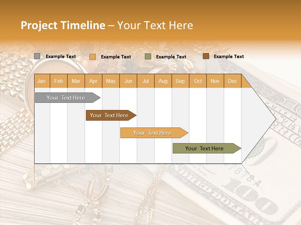 Elderly Grandmother Close Up PowerPoint Template