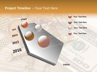 Elderly Grandmother Close Up PowerPoint Template