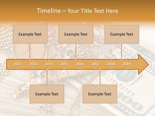 Elderly Grandmother Close Up PowerPoint Template