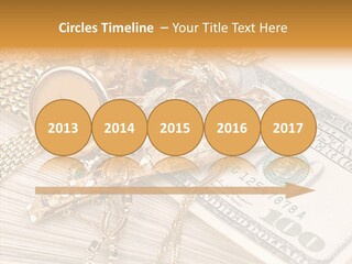 Elderly Grandmother Close Up PowerPoint Template