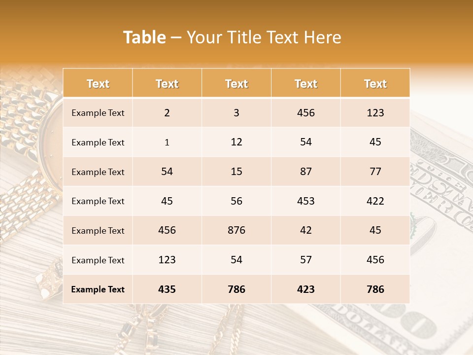 Elderly Grandmother Close Up PowerPoint Template