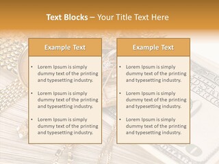 Elderly Grandmother Close Up PowerPoint Template