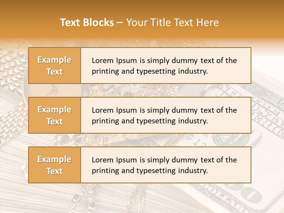 Elderly Grandmother Close Up PowerPoint Template