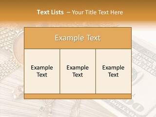 Elderly Grandmother Close Up PowerPoint Template