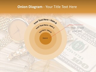 Elderly Grandmother Close Up PowerPoint Template