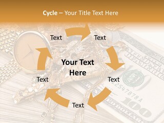 Elderly Grandmother Close Up PowerPoint Template