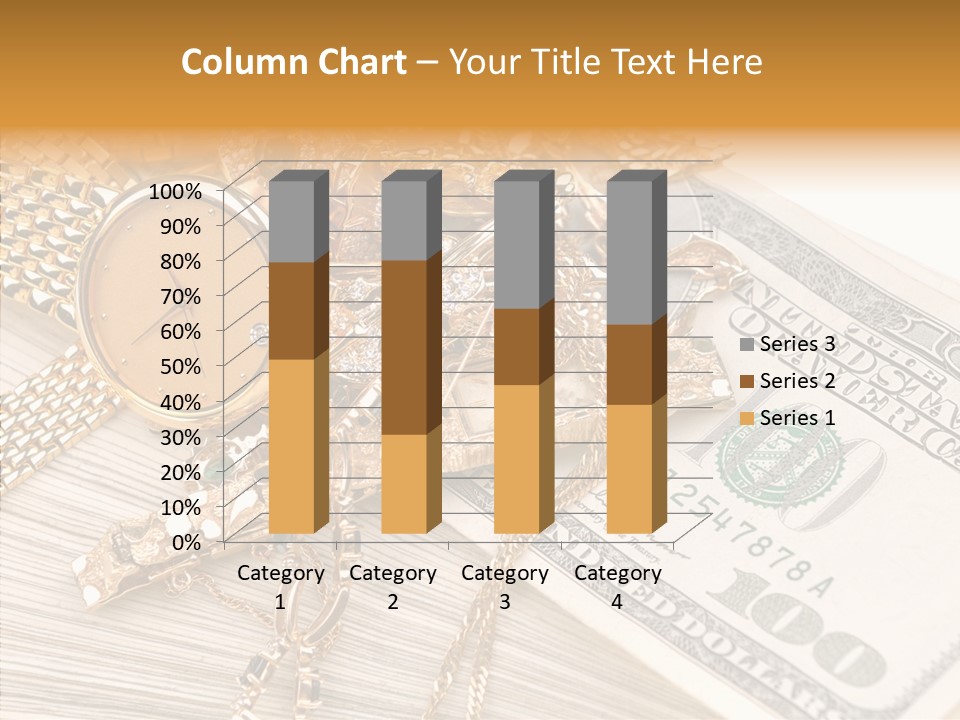 Elderly Grandmother Close Up PowerPoint Template