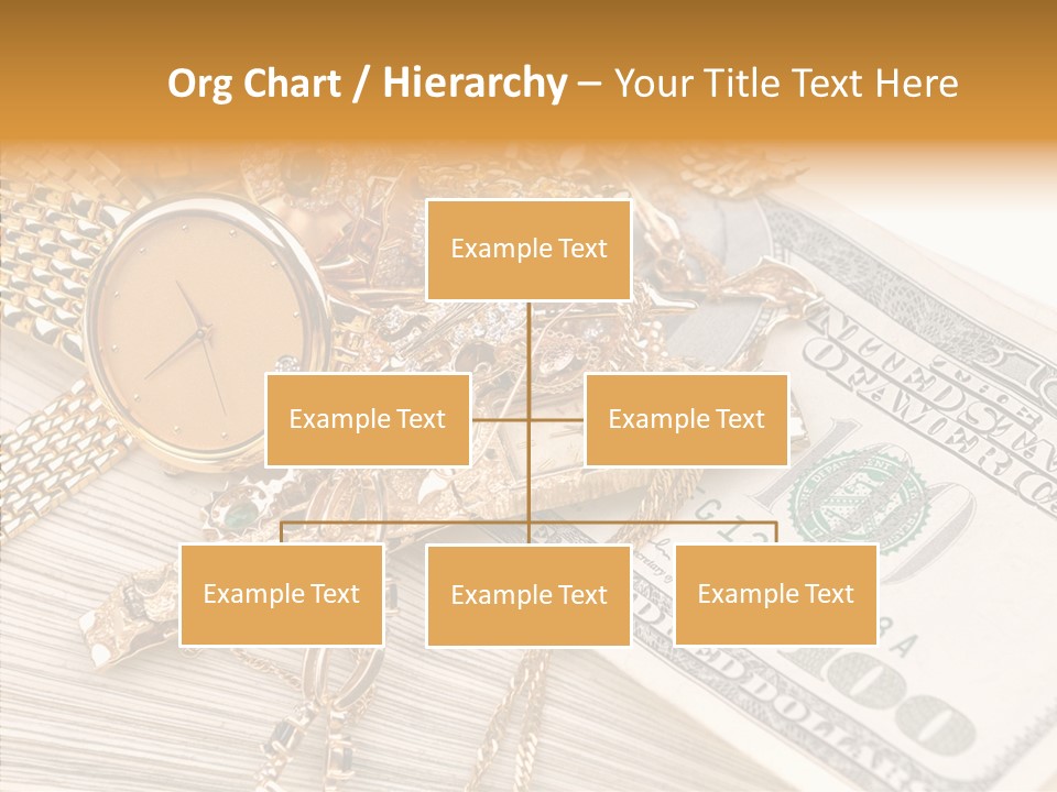 Elderly Grandmother Close Up PowerPoint Template