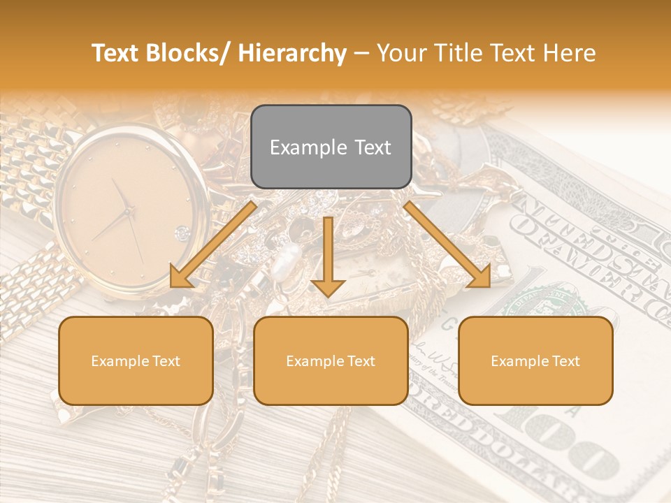 Elderly Grandmother Close Up PowerPoint Template