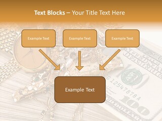 Elderly Grandmother Close Up PowerPoint Template