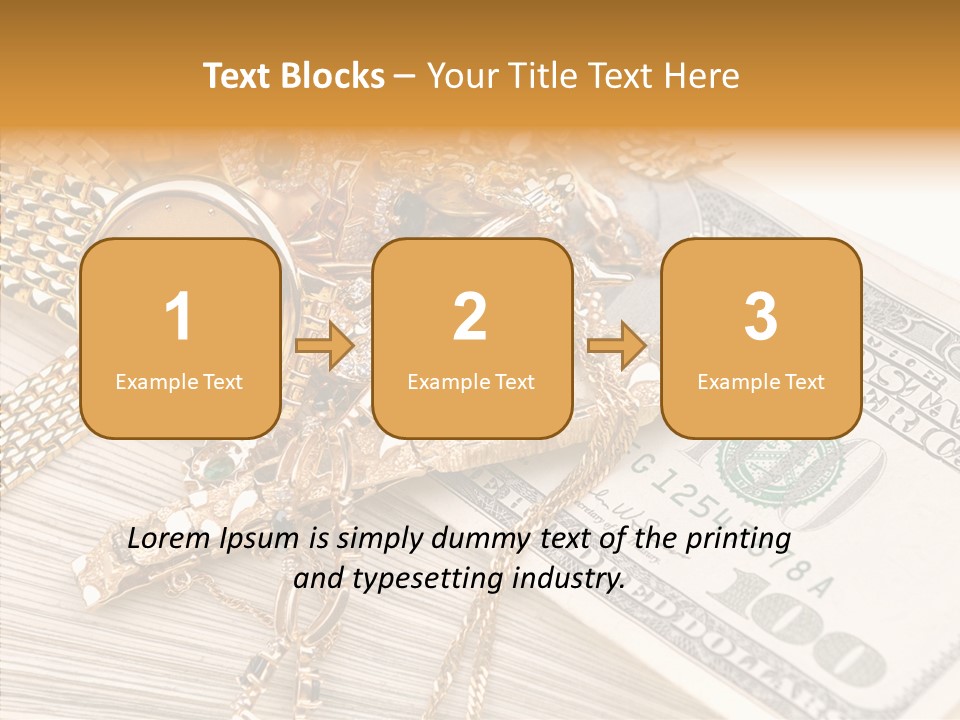 Elderly Grandmother Close Up PowerPoint Template