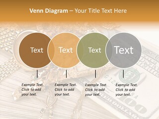 Elderly Grandmother Close Up PowerPoint Template