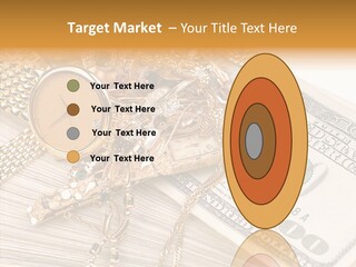 Elderly Grandmother Close Up PowerPoint Template