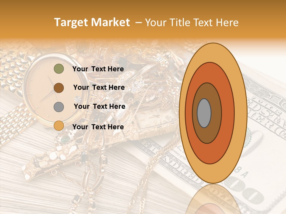 Elderly Grandmother Close Up PowerPoint Template