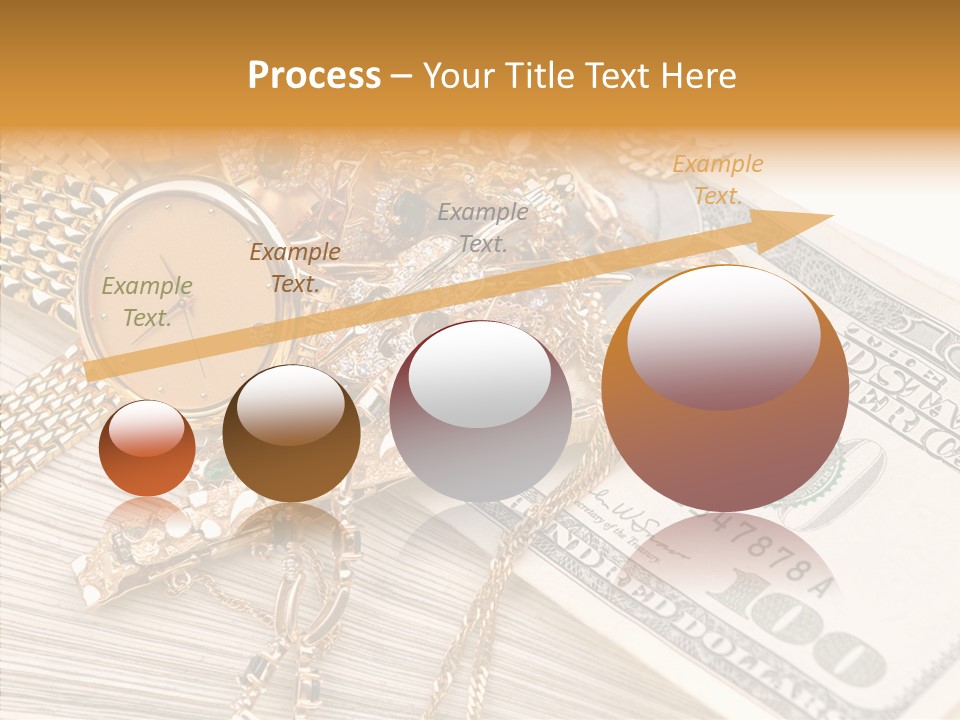 Elderly Grandmother Close Up PowerPoint Template