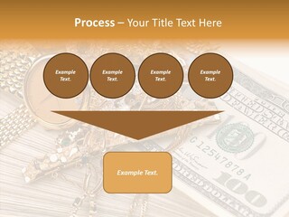 Elderly Grandmother Close Up PowerPoint Template