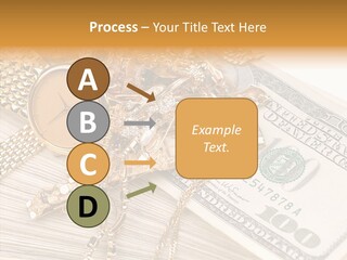 Elderly Grandmother Close Up PowerPoint Template