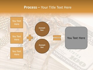 Elderly Grandmother Close Up PowerPoint Template